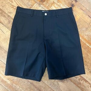 Peter Millar Wicking Black Golf Shorts